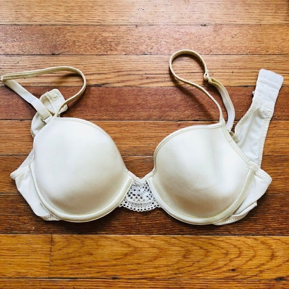 🌹LILY OF FRANCE Bra 34C Padded Push Up Underwire